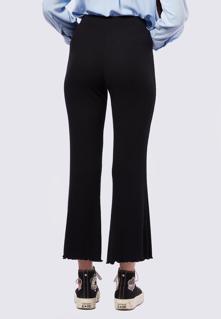 Flare Rib Pants