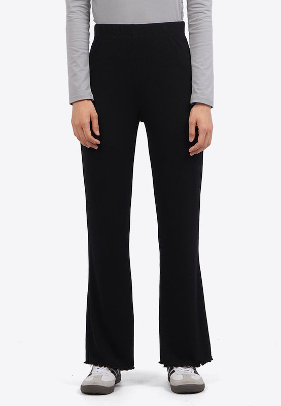 High Waist Rib Pants