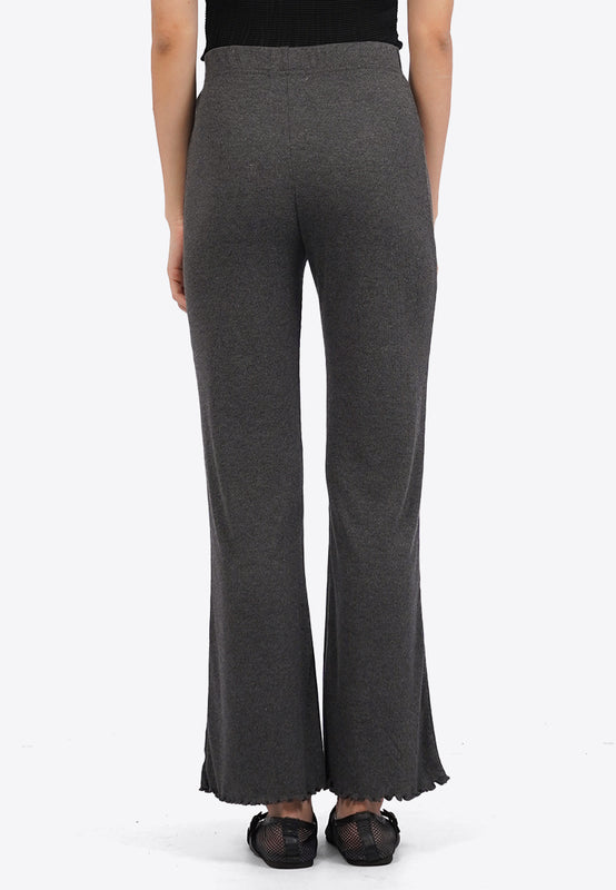 High Waist Rib Pants