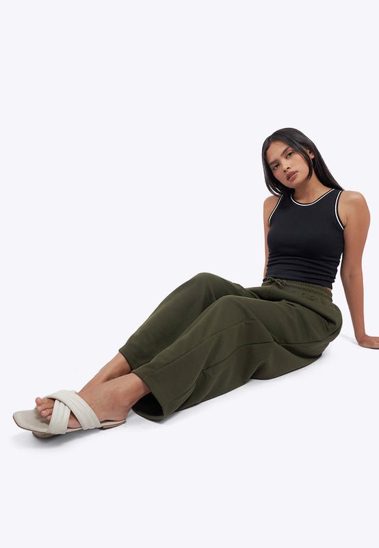 Plush Barrel Sweatpants