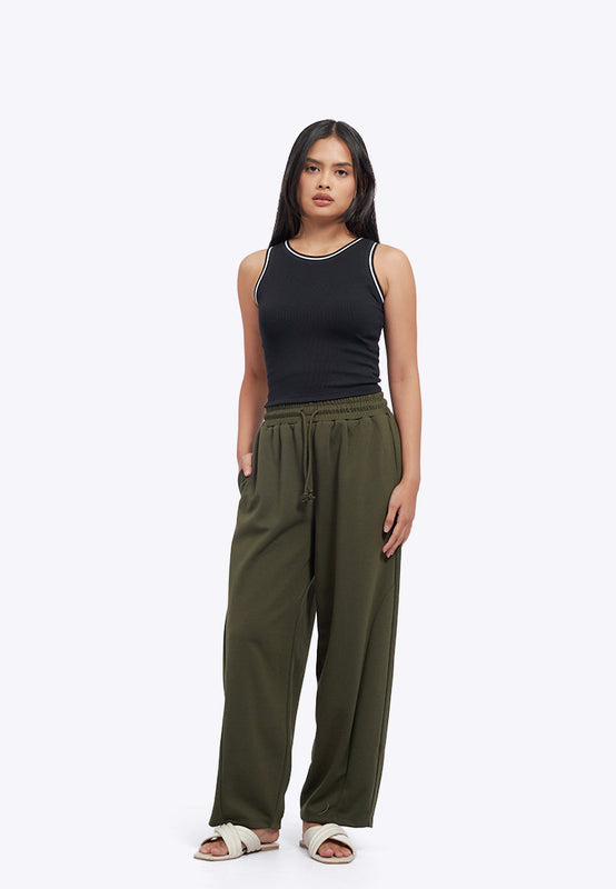 Plush Barrel Sweatpants