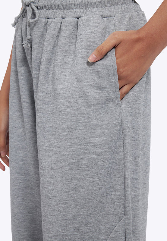 Plush Barrel Sweatpants