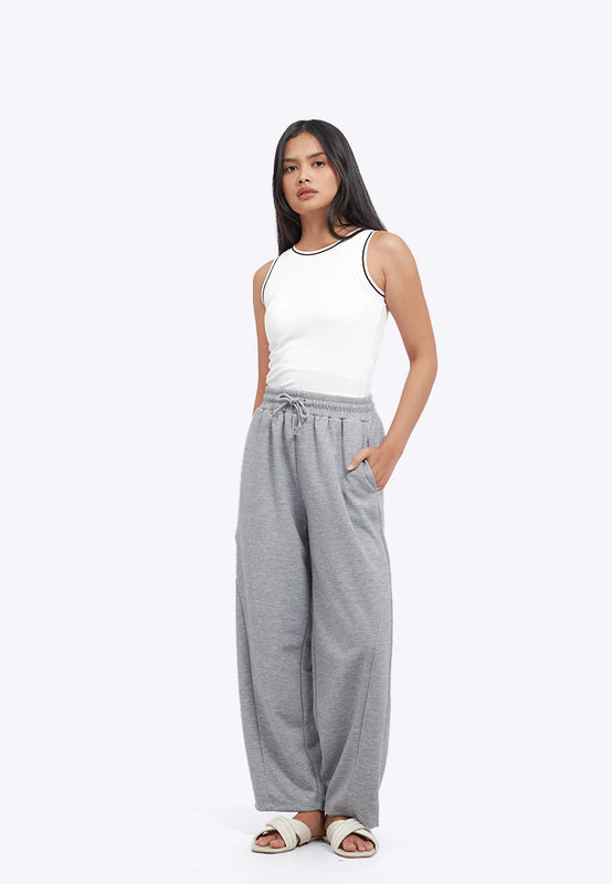 Plush Barrel Sweatpants