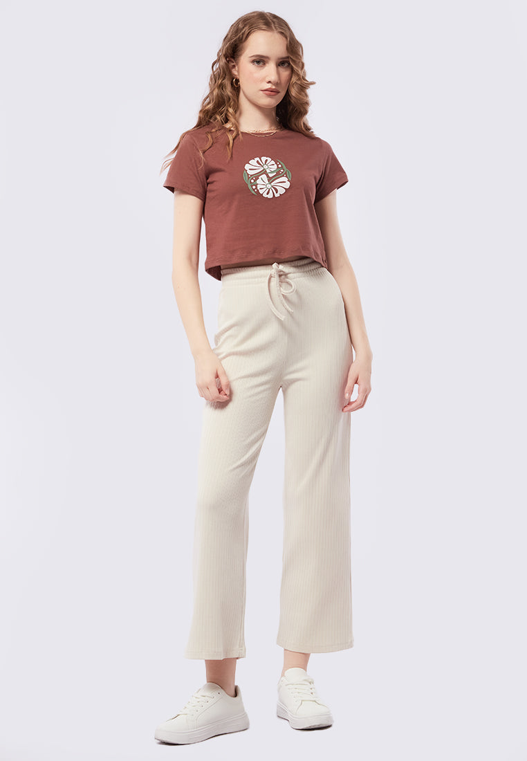 Regular Fit Knit Long Pants
