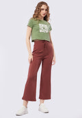 Regular Fit Knit Long Pants