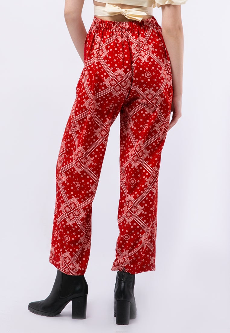 Printed Palazzo Pants