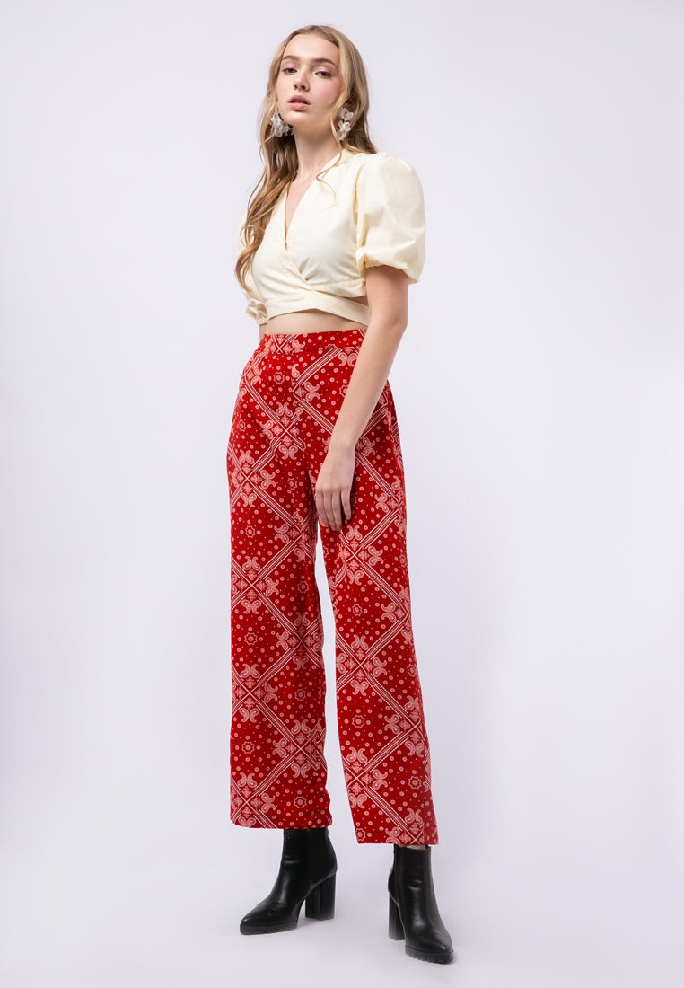Printed Palazzo Pants