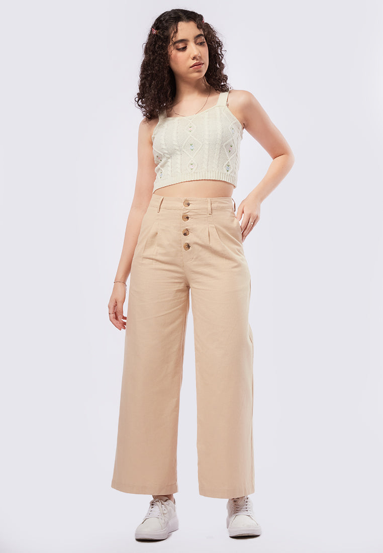 High Waist Palazzo Pants