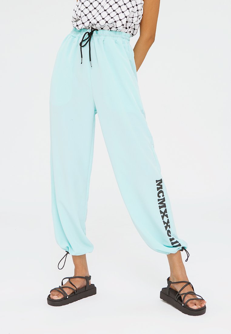 Printed Neon Pants