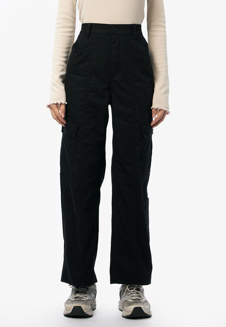 Straight Leg Cargo Trousers