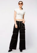 Wide Leg Cargo Pants