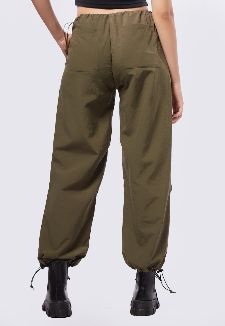 Parachute Pants with Drawstring