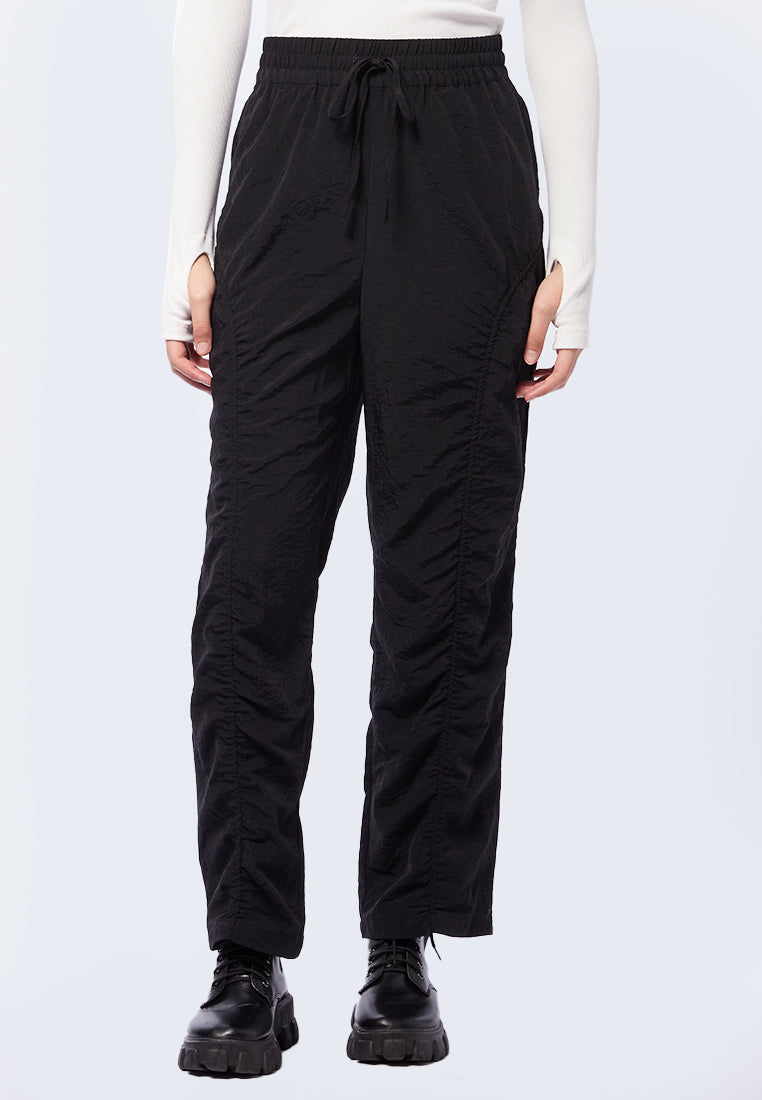 Ruched Parachute Pants