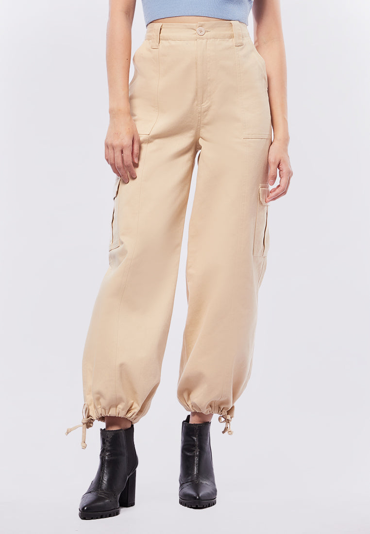 Cargo Trousers with Adjustable Cuff