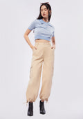 Cargo Trousers with Adjustable Cuff