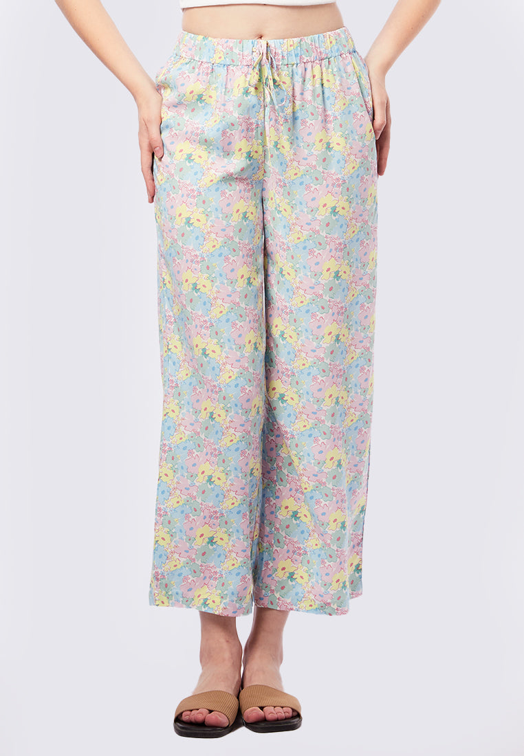 Printed Lounge Long Pants