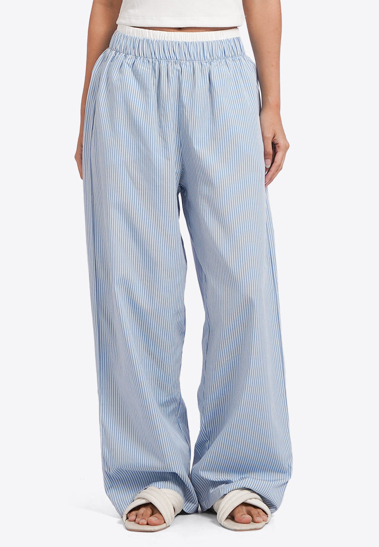 Stripes Long Pajama Pants
