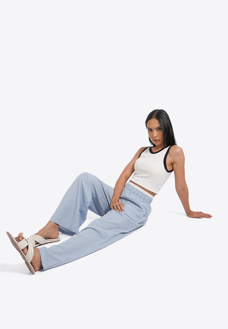 Stripes Long Pajama Pants