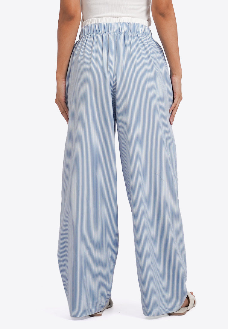 Stripes Long Pajama Pants