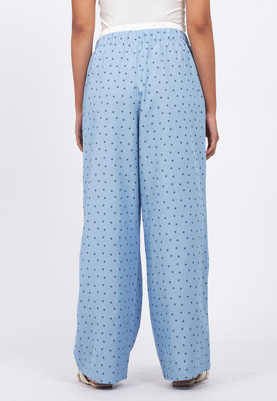 Double Waistband Long Pajama Pants