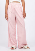 Double Waistband Stripes Pajama Pants