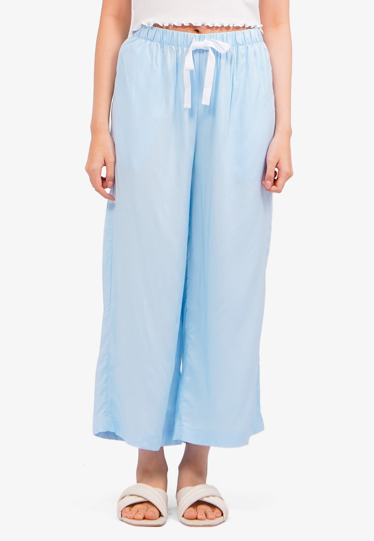 Lounge Pants with Elastic Waist Mint
