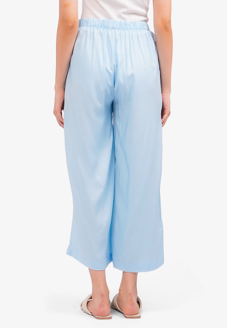 Lounge Pants with Elastic Waist Mint