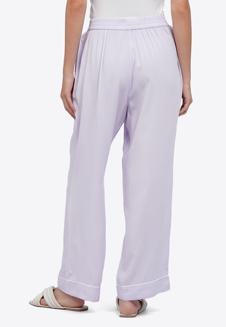 Woven Long Pajama Pants