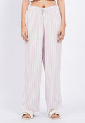 Printed Pajama Pants with Elastic Band