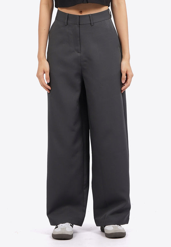 Basic Wide Leg Pants