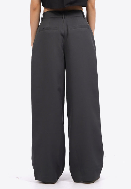 Basic Wide Leg Pants