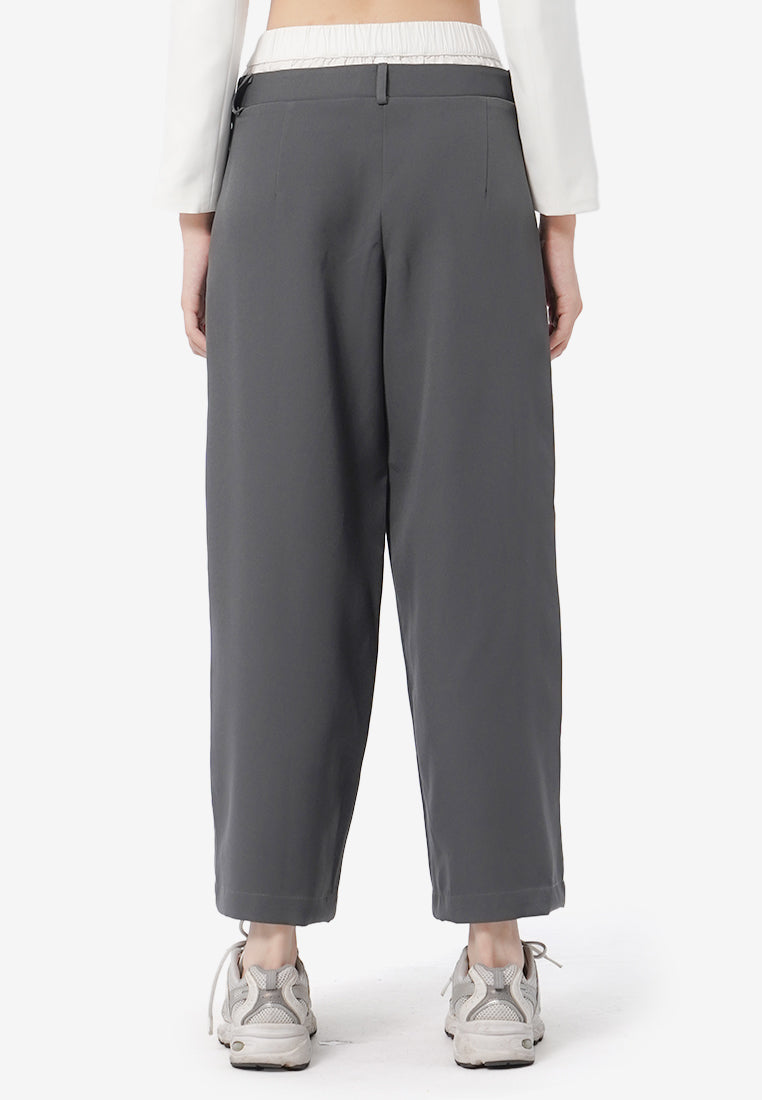 Tailored Double Waist Trousers