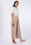Wide Leg Cotton Pants