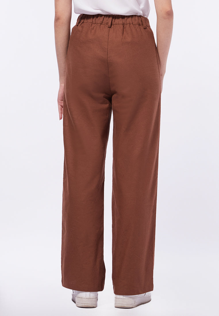 Straight Fit Long Pants