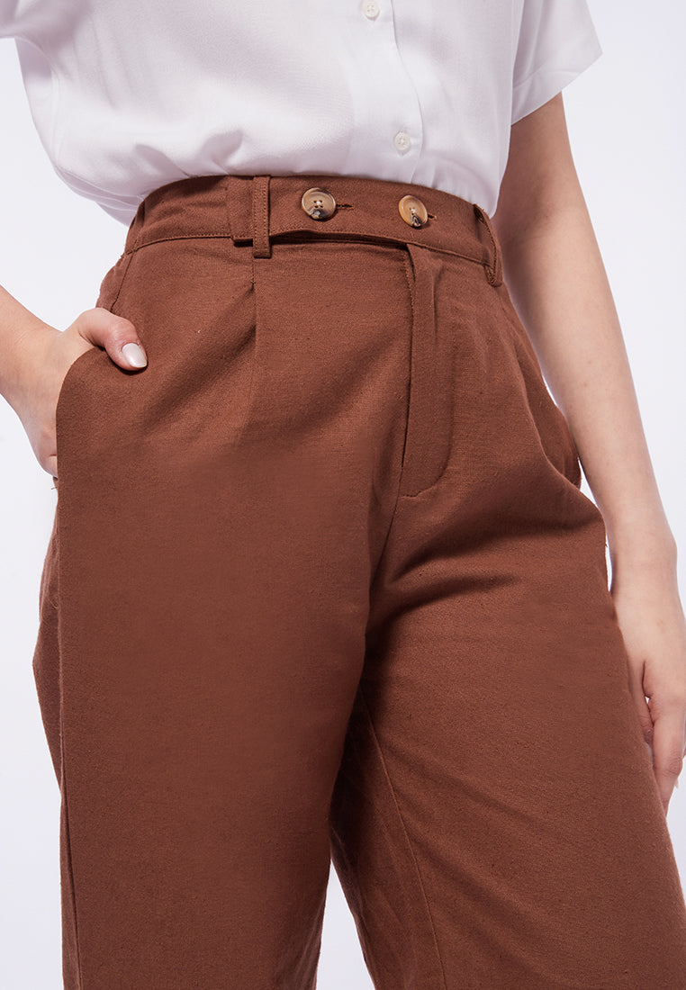 Straight Fit Long Pants