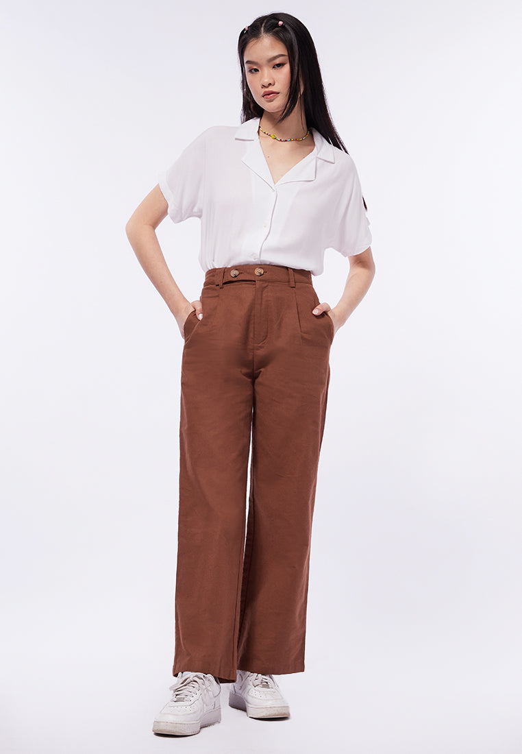 Straight Fit Long Pants