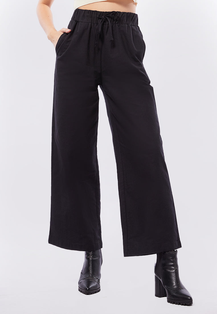 Drawstring Long Pants