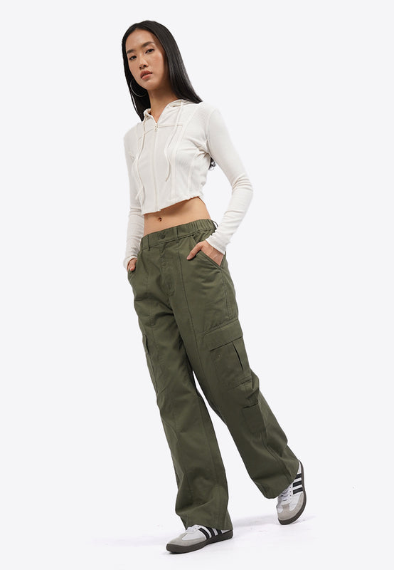 Regular Fit Cargo Trousers