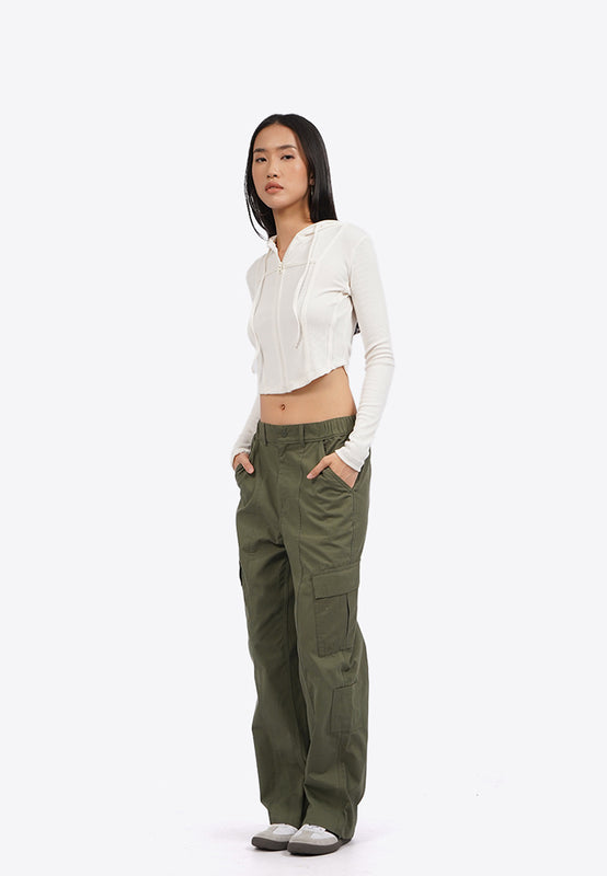 Regular Fit Cargo Trousers