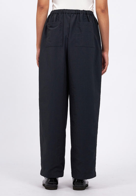 Parachute Barrel Pants with Drawstring