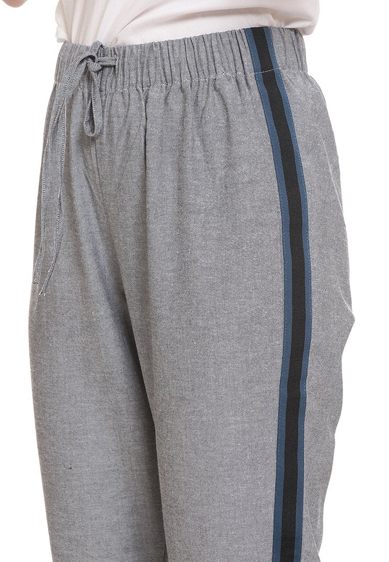 Tailored Pants With Side Tape