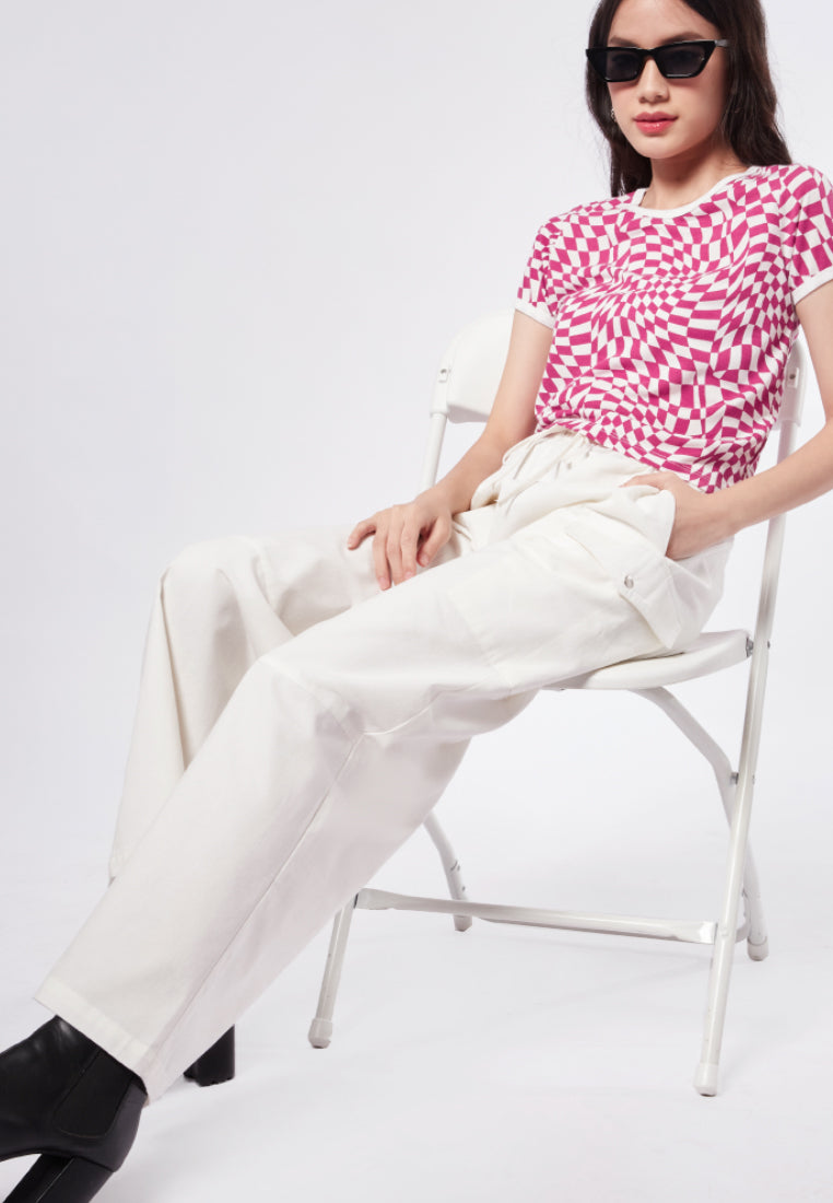 Drawstring Cargo Pants