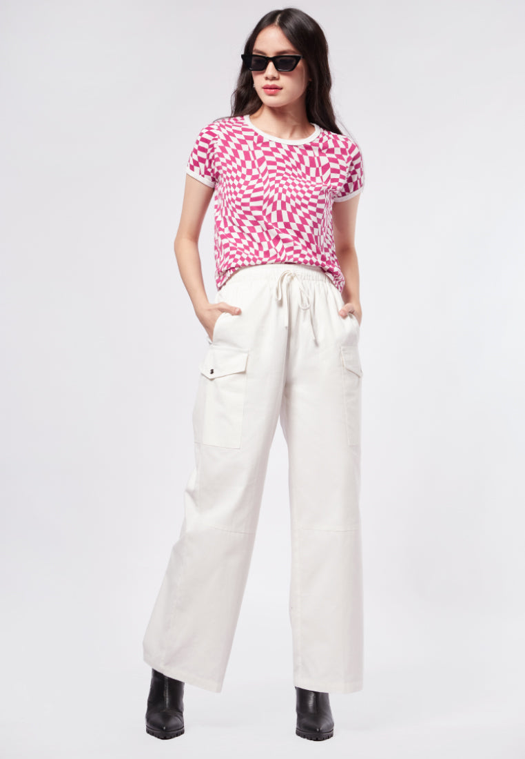 Drawstring Cargo Pants