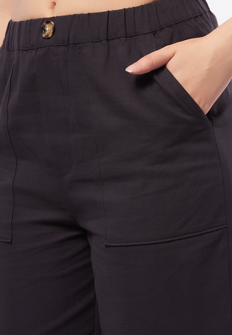 Regular Fit Trousers with Pocket