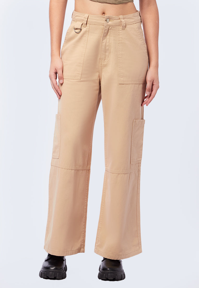 Wide Leg Cargo Pants