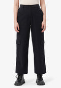 Wide Leg Cargo Pants Black