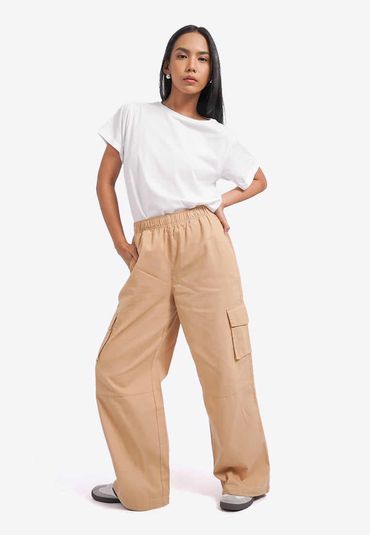 Wide Leg Cargo Pants