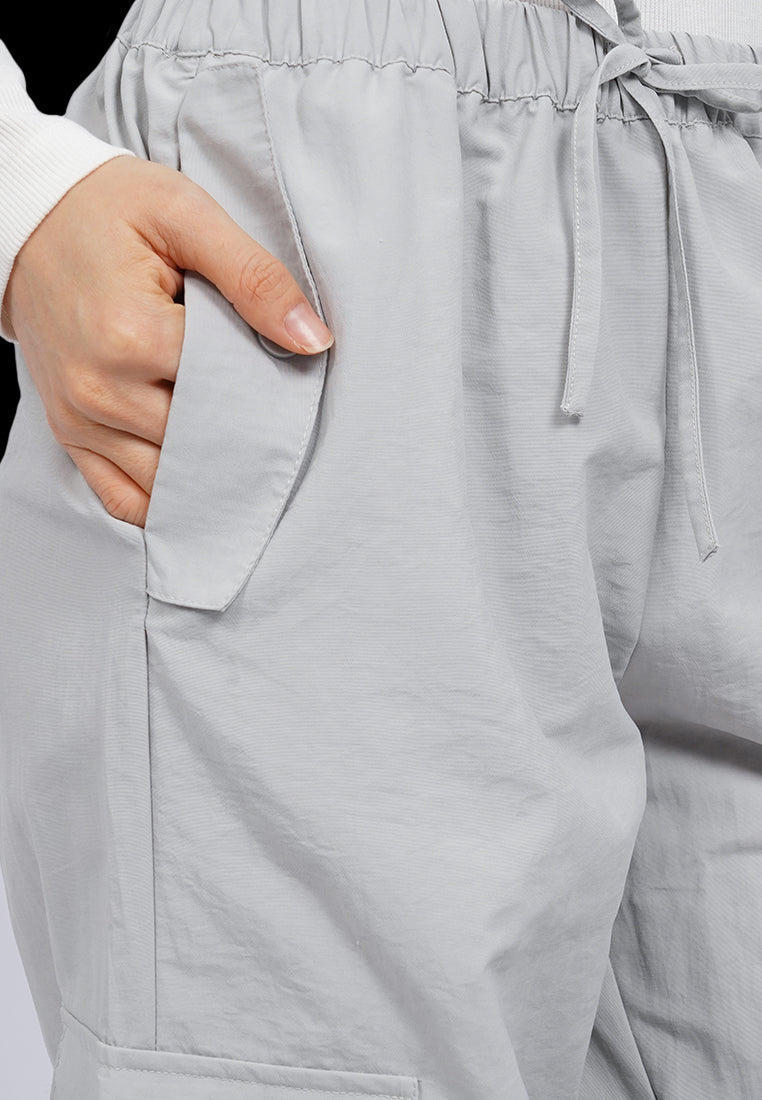 Multiple Pocket Drawstring Pants