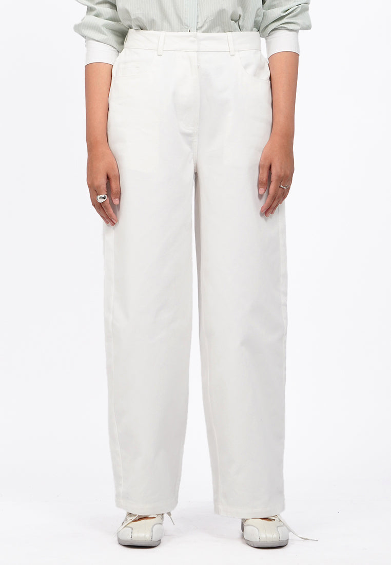 Barrel Twill Pants