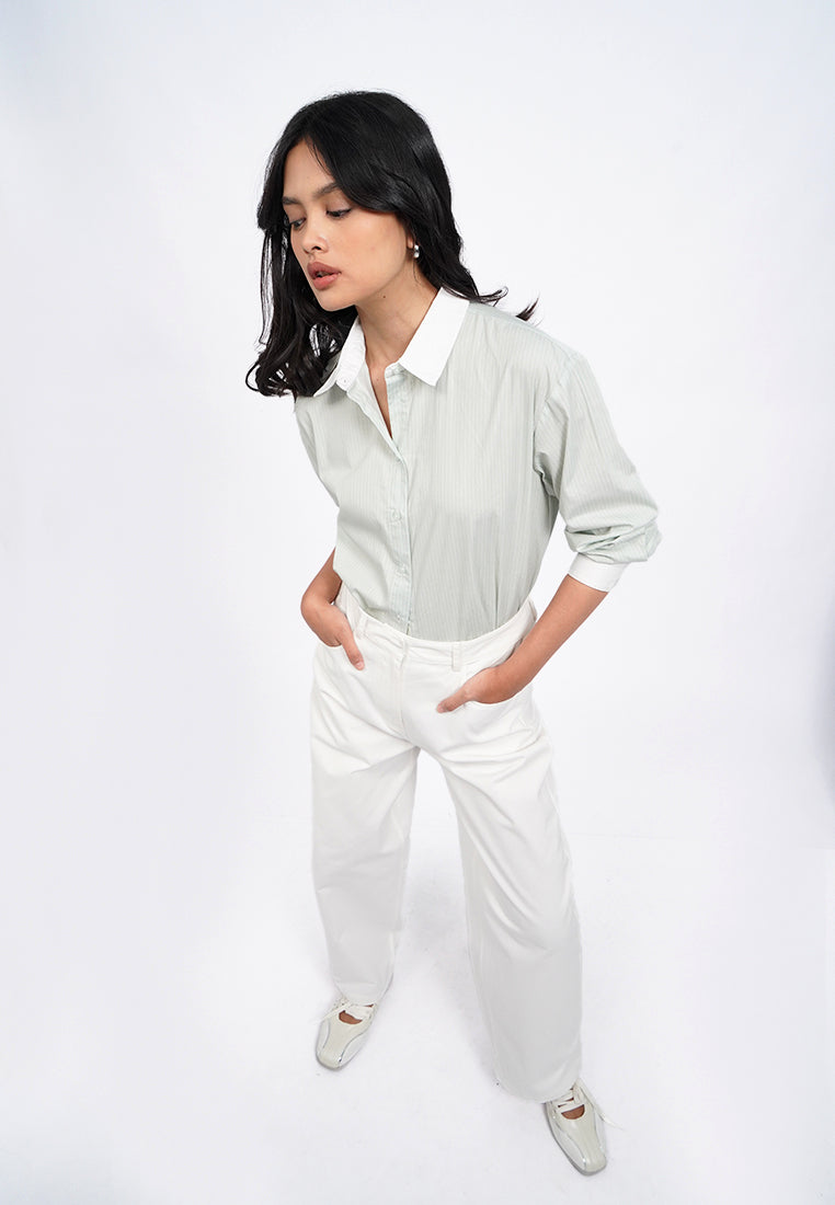 Barrel Twill Pants